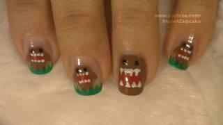 Domo Kun Nail Art Tutorial / Arte para las uñas diseño de Domo