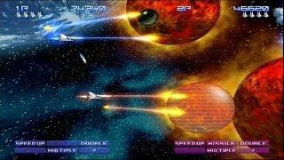 Gradius V Full Game Run ( 2 Player Mode - Zero & Sakura )