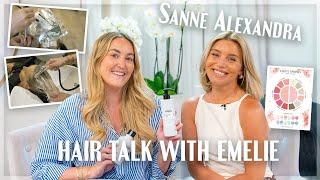 Sanne Alexandra gästar frisörstolen! Mina bästa tips för styling, färganalys och massa annat 