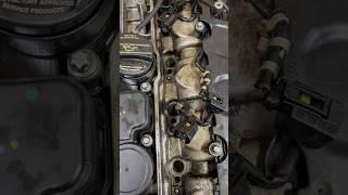 Mercedes Benz diesel injector removal