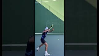How do I beat this opponent?  #tennis #forehand