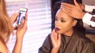 Khalena Knox photo shoot 2015 (behind the scenes)