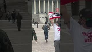 Protesters Break Through US Capitol Barricade, Clash with Authorities