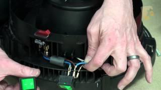 How to replace the On/Off Switch - Henry Vacuum Cleaner