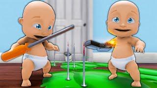 Making Deadly TRAPS with My Baby Brother - Who's Your Daddy 2