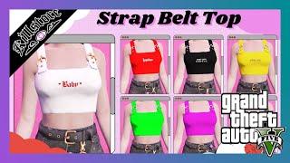 PC Modding Tutorials: How To Install The Strap Belt Top Mod Female GTAV SP | Skins & Peds