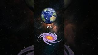 earth vs Galaxy #youtubeshorts #shortvideo #shorts