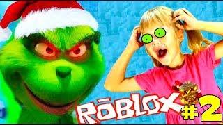 Что СДЕЛАЛ ГРИНЧ Почему испортил НОВЫЙ ГОД? ПОБЕГ ОТ ГРИНЧА #2! Roblox The Grinch Obby Роблокс