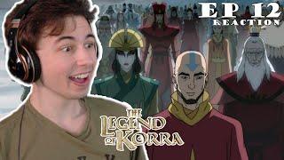 THIS ENDING WAS SO SATISFYING!!! The Legend Of Korra - Season 1 Ep 12 | Reaction