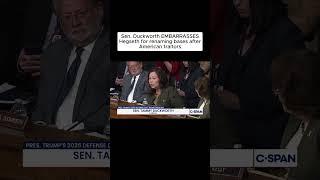 Sen. Duckworth EMBARRASSES Hegseth for renaming bases after American traitors