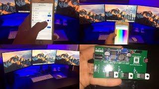 Complete Guide LED Strip Control MQTT OpenHAB ESP8266 : Demo