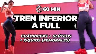 ENTRENAR TODO el TREN INFERIOR  GLÚTEOS, CUÁDRICEPS e ISQUIOS en CASA