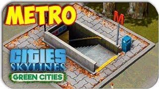 СТРОИМ СЕТЬ МЕТРО - Cities Skylines #12