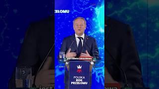 Tusk: planujemy największe inwestycje w historii Polski #polityka #polska #gospodarka #shorts