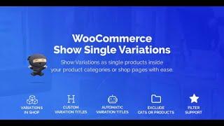 WooCommerce Show Variations as Single Products