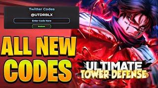 *NEW* ALL WORKING CODES FOR ULTIMATE TOWER DEFENSE! ROBLOX ULTIMATE TOWER DEFENSE CODES