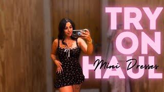 Try On Haul Mini Dresses! | Luxx Cher