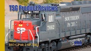 HO Scale Southern Pacific DCC GP40-2 Atlas Product Review