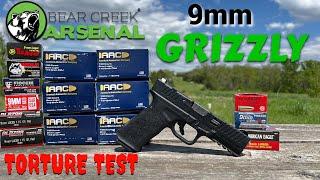 BCA's NEW Grizzly 9mm Review & Torture Test