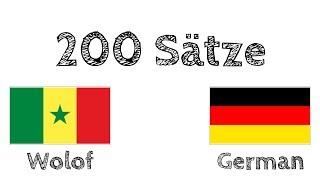 200 Sätze - Wolof - Deutsch