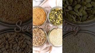 Seeds Cycling For Irregular Periods #shorts #youtubeshorts
