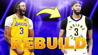 TRADING EVERY PLAYER LAKERS REBUILD! NBA 2K25