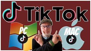 Comment avoir TIKTOK sur PC ou MAC comme sur MOBILE ?