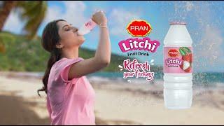 PRAN Litchi Drink | Refresh Your Feelings | English