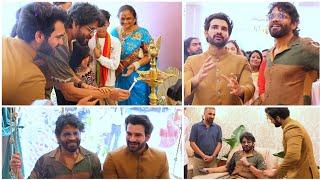 King Akkineni Nagarjuna Inaugrates bigg boss  akhil sarthak's  Eleve Salon At Madhapur