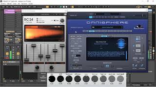 OMNISPHERE Holy of Holys Pad + RC 24 + Valhalla Shimmer - Ableton live