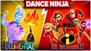 Freeze Dance Brain Break ️ Elemental & The Incredibles ️ Just Dance ️ Dance Ninja ️ Matthew Wood