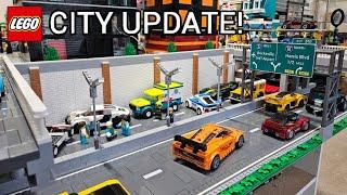 I Finished The Interstate Going Through My Lego City! | City Update #17