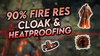 Solving the Armour Problem - Cloak, Heatproofing & Max Fire Res Stacking | Path of Exile 2