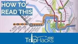 How to Read the DC Metro Map