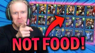 These Champions Are NOT FOOD! - KEEP THESE CHAMPS as a Beginner - Raid Shadow Legends F2P Guide