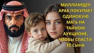 АРАБСКИЙ МИЛЛИАРДЕР СПАС ОДИНОКУЮ МАТЬ НА ТАЙНОМ АУКЦИОНЕ, ЧТОБЫ ЗАЩИТИТЬ ЕЁ СЫНА