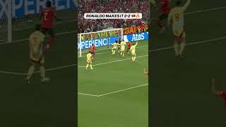 Ronaldo with an INCREDIBLE equalizer!  #soccer #portugal #uefanationsleague #ronaldo