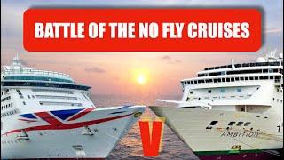 Which NO FLY Cruise ship is the BEST? P&O Aurora V Ambassador Ambition