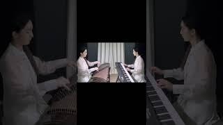 Ancient Meets Modern | Guzheng & Terence Folding Piano Play "Pipa Xing" #terencepiano #portablepiano