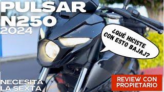 ¡PULSAR N250: ¿LA MOTO PERFECTA?  TOP SPEED y el QPD CON la 6ta VELOCIDAD!