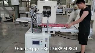 Semi Automatic Facial Tissue Paper Carton Box Packaging Machine