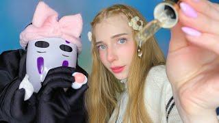 АСМР СПА УХОД ЗА ЛИЦОМ️ *Сладкий сон* 1000% ASMR SPA SKIN CARE