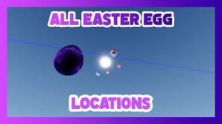 ALL EASTER EGG LOCATIONS! | Killstreak Sword Fighting