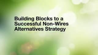 Building Blocks to a Successful Non-Wires Alternatives Strategy