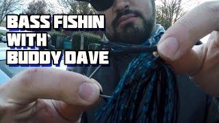 Bass Fishin with Buddy Dave - Arkie Jigs I made for him