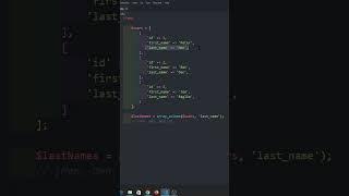 Get Array Value From Key in PHP | PHP Array Column Function