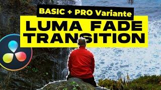 LUMA FADE TRANSITION Davinci Resolve | Basic & Pro Version