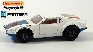 Matchbox Superfast De Tomaso Pantera | Italian/American Supercar Custom Resto w/Matchbox Garage