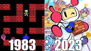 Evolution of Bomberman Games [1983-2023]