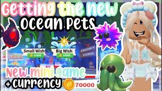 GETTING THE NEW OCEAN PETS 🪸IN ADOPT ME